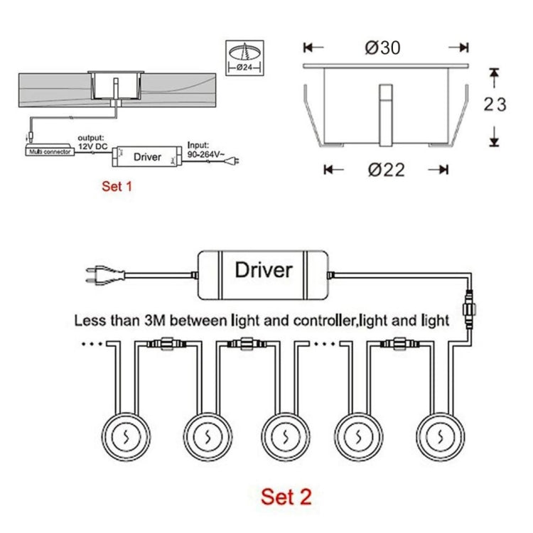 Lampada LED SMD 2835 500-600LM 4000-4500K IP67