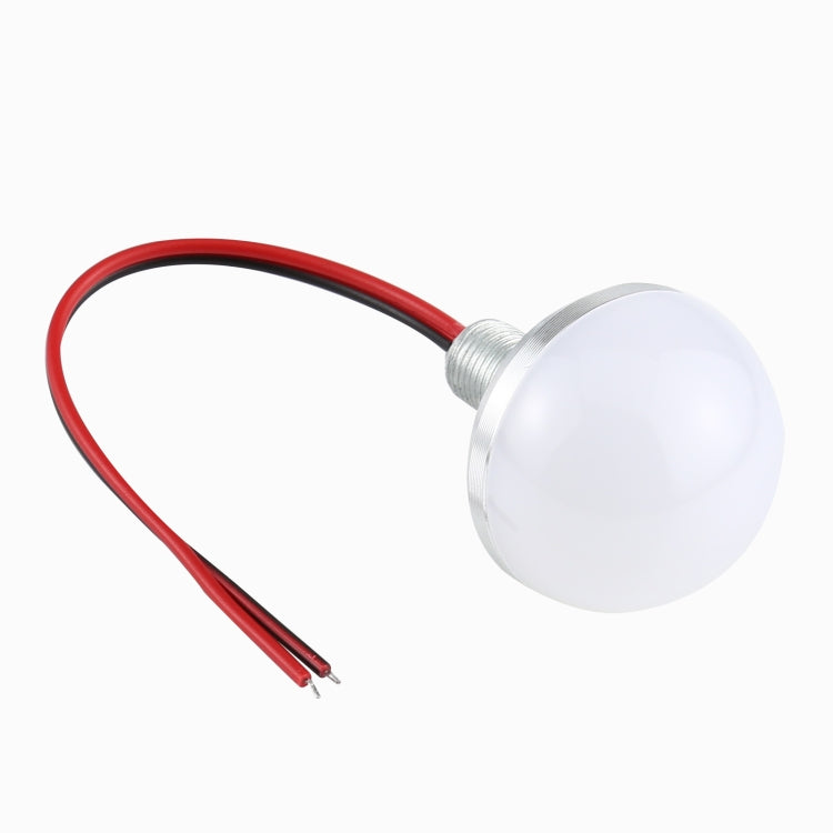 Lampadina LED semicircolare 3W 24V DC 35mm