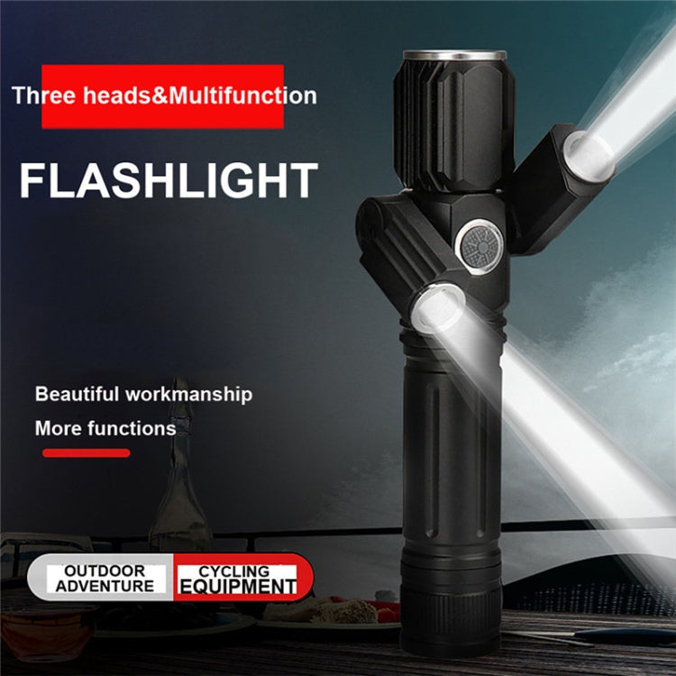 Torcia LED impermeabile ricaricabile USB KS-739