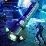 Torcia LED impermeabile ricaricabile USB KS-739