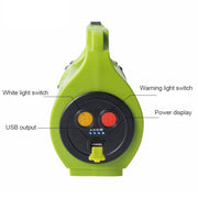 Faro LED portatile da esterno 5W 1000LM con ricarica USB
