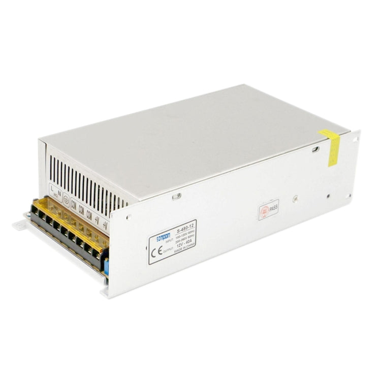 Driver LED 480W 12V 40A con guscio in ferro