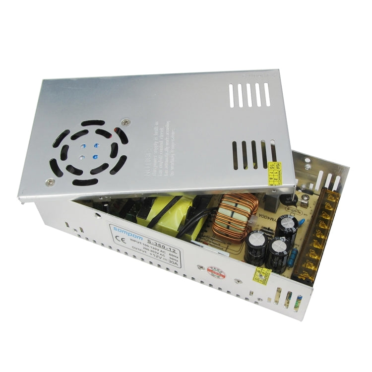 Driver LED 360W 12V 30A con guscio in ferro