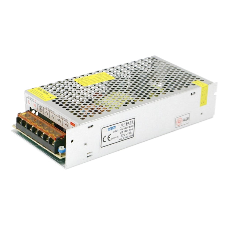 Alimentatore 180W 12V 15A con protezione cortocircuito