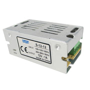 Driver LED 12W 12V 1A con guscio in ferro
