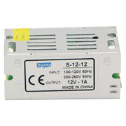 Driver LED 12W 12V 1A con guscio in ferro