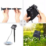 Stringa luminosa solare 90 LED SMD 2835 per esterni
