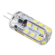 Lampadina LED G4 SMD 2835 a 24 LED 12-24V CA CC