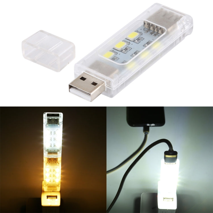 Luce USB impilabile a 12 LED per laptop e PC