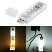 Luce USB impilabile a 12 LED per laptop e PC