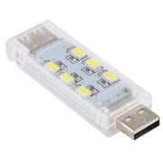 Luce USB impilabile a 12 LED per laptop e PC