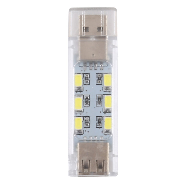 Luce USB impilabile a 12 LED per PC e laptop