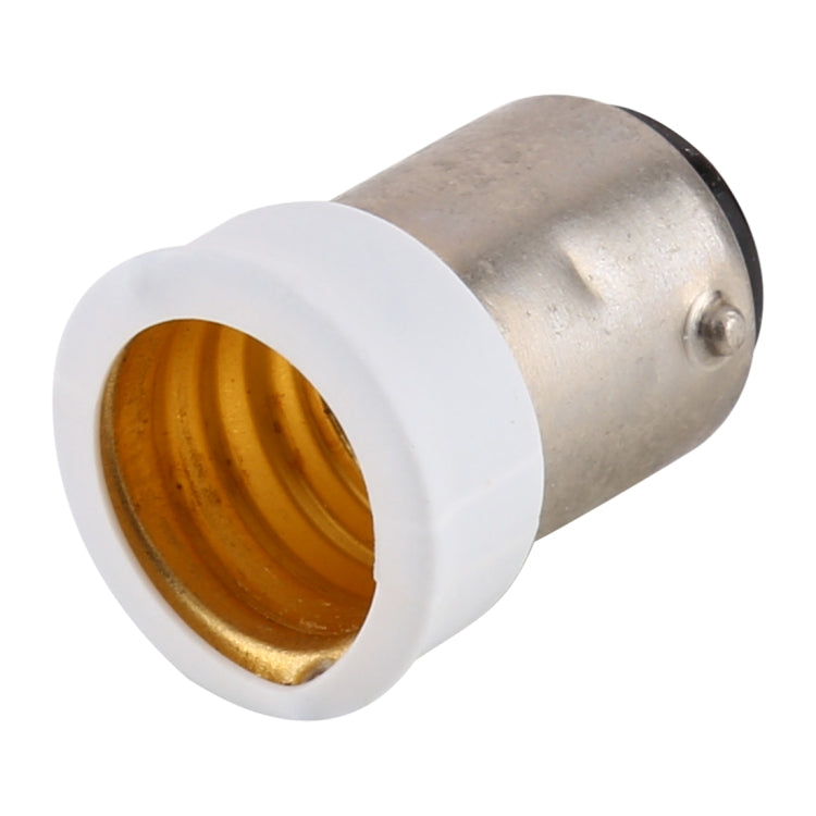 Adattatore lampadine da B15 a E14 in rame e PBT
