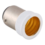 Adattatore lampadine da B15 a E14 in rame e PBT
