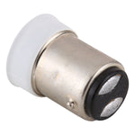Adattatore lampadine da B15 a E14 in rame e PBT