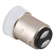 Adattatore lampadine da B15 a E14 in rame e PBT