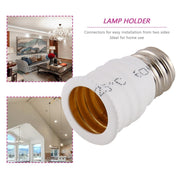 Adattatore convertitore da E12 a E14 per lampadine