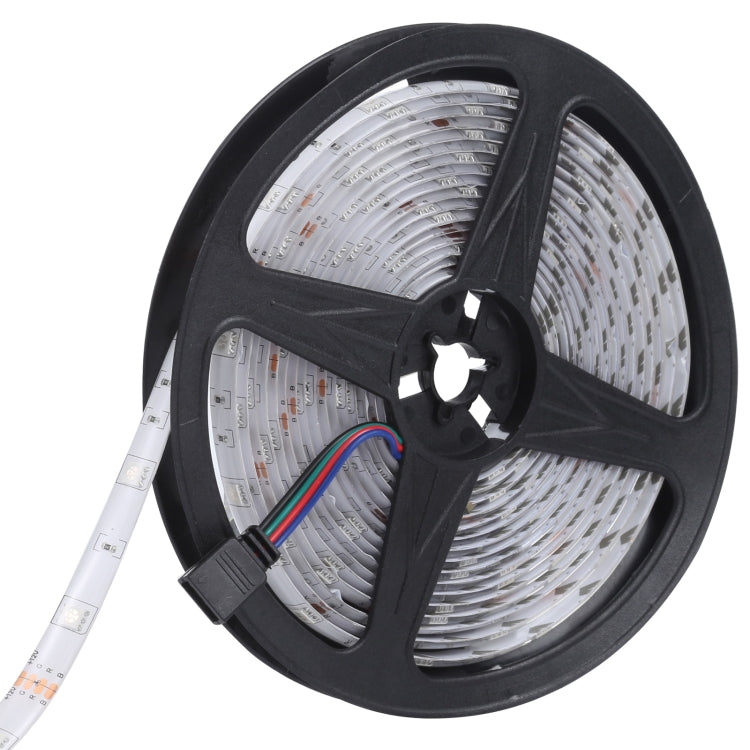 Striscia luminosa Bluetooth impermeabile SMD 5050 IP65 da 5 m, 150 LED, RGB, con telecomando a 24 tasti, spina europea, 5m 150 LEDs IP65
