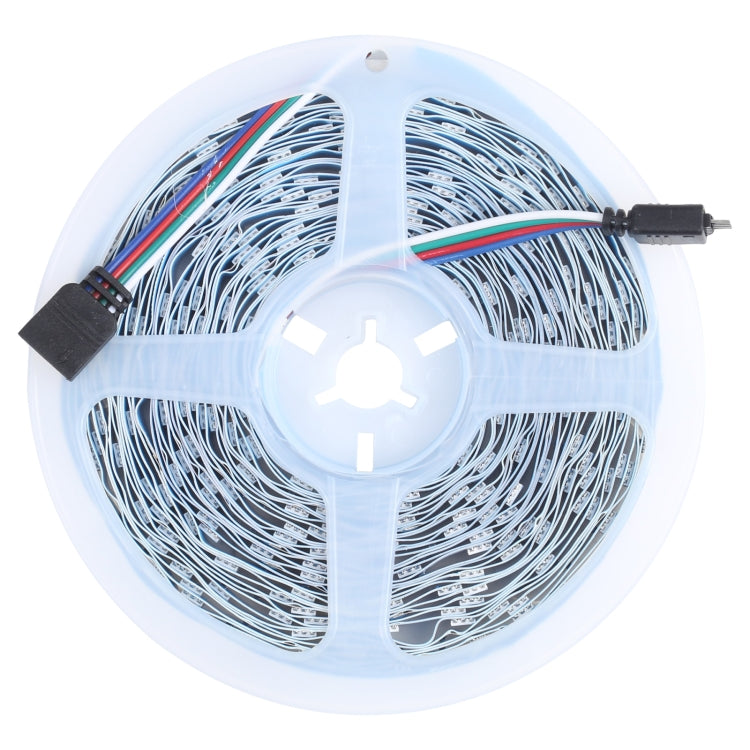 Striscia luminosa RGB impermeabile da 10 m 300 LED SMD 5050 IP44 con telecomando a 24 tasti, spina europea, 10m 300 LEDs IP44