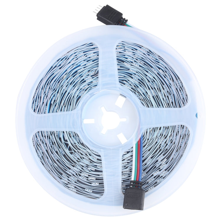 Striscia luminosa RGB impermeabile da 20 m 600 LED SMD 5050 IP44 con Bluetooth a 24 tasti + telecomando musicale, presa EU, 20m 600 LEDs IP44