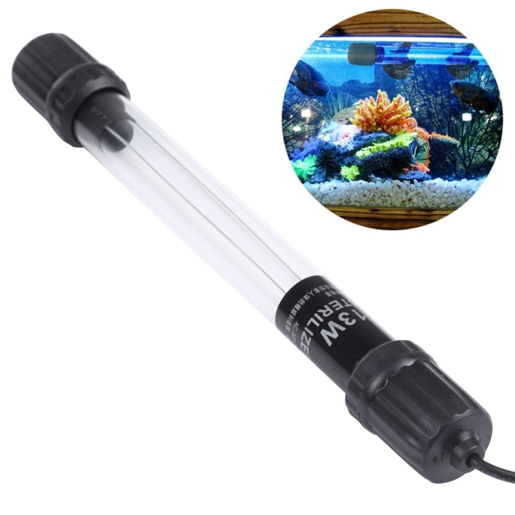 UV-013 Lampada germicida ultravioletta da 13 W per acquario, spina europea, 13W