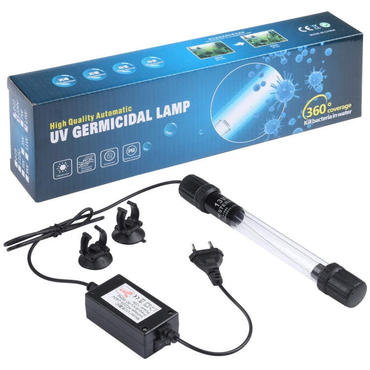 Lampada germicida ultravioletta 13W per acquario