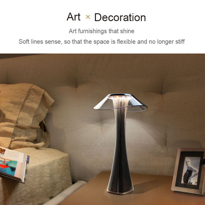 Lampada da tavolo LED con ricarica USB e protezione occhi