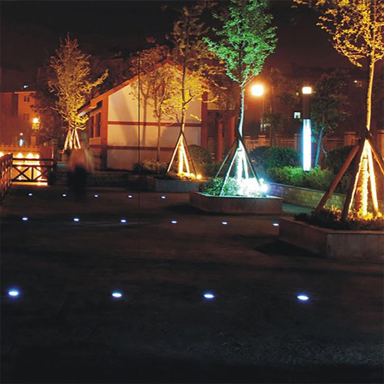 Set 4 lampade solari da giardino 8 LED IP65 impermeabili