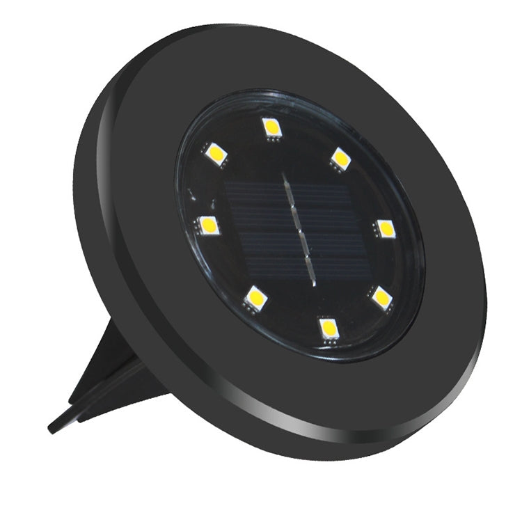 Set 4 lampade solari da giardino 8 LED IP65 impermeabili
