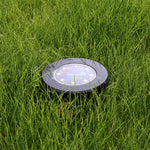 Set 4 lampade solari da giardino 8 LED IP65 impermeabili