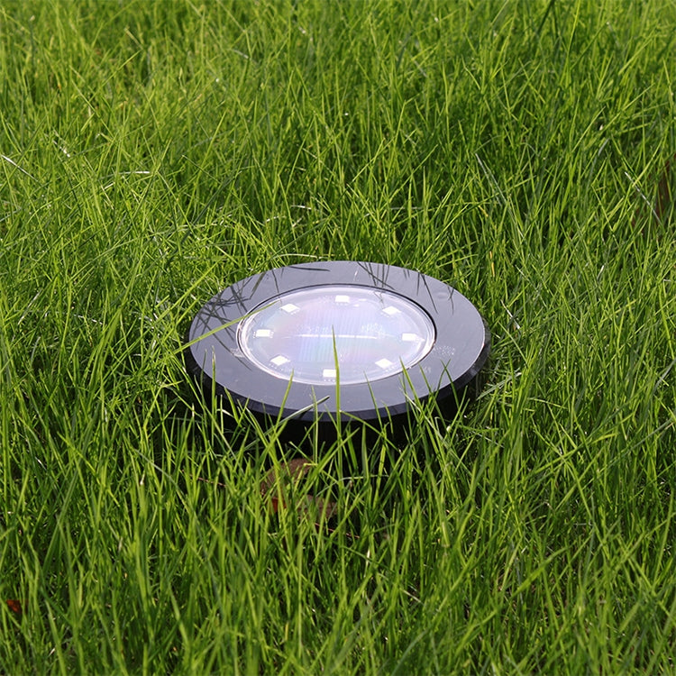 Set 4 lampade solari da giardino 8 LED IP65 impermeabili