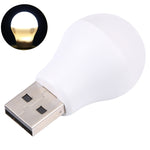 Lampadina notturna a LED USB 3 LED 5730 SMD, DC 5V, 3 LEDs Bulb