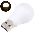 Lampadina notturna a LED USB 3 LED 5730 SMD, DC 5V, 3 LEDs Bulb