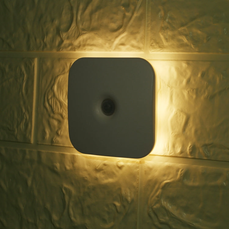 CL053 Lampada LED quadrata per sensore corpo umano, stile: collegamento, Style: Linkage