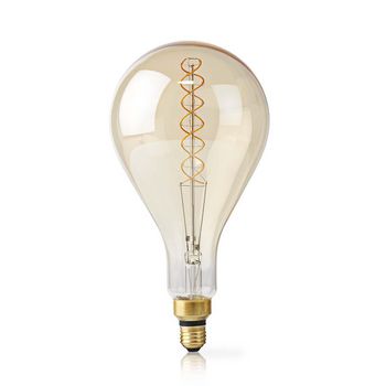 LED Filament Bulb E27 | A160 | 5W | 280 lm | 2000K | Dimmable | Warm White | Retro Style | 1pcs