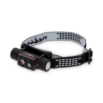 LED headlight | Battery Powered / USB Powered | 3.7V DC | Batteries included | Rechargeable | Rated luminous flux: 1000 lm | Light range: 180m