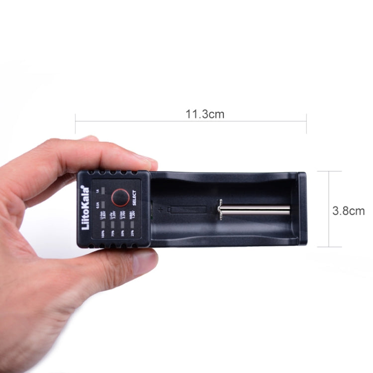 LiitoKala Lii-100 caricabatterie per batterie Li-ion 18650