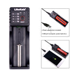 LiitoKala Lii-100 caricabatterie per batterie Li-ion 18650
