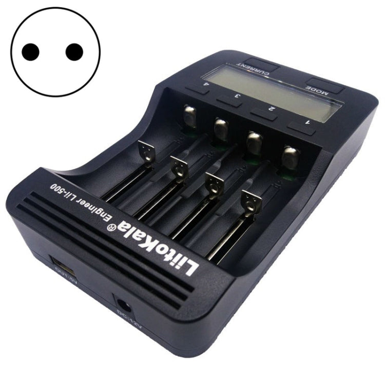 LiitoKala lii-500 caricabatterie per batterie Li-ion e Ni-MH