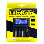 LiitoKala Lii-PD4 Caricabatterie per batterie ricaricabili
