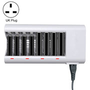 100-240V 8 Slot AA &amp; AAA Battery Charger UK Plug