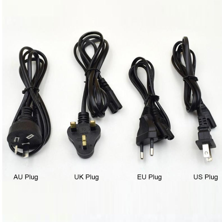 100-240V 4-Slot AC Charger for AA, AAA and C/D Batteries, EU Plug