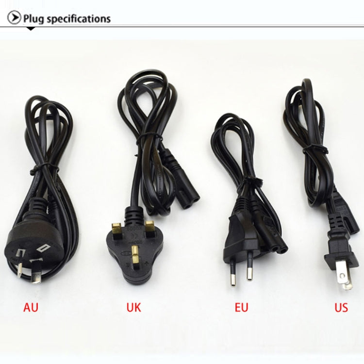 Caricabatteria CA 100-240 V a 4 slot per batterie AA, AAA e Ni-MH da 9 V, spina europea