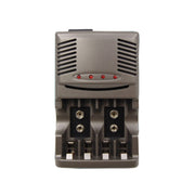 100-240V 4-Slot AC Charger for 9V AA, AAA and Ni-MH Batteries, AU Plug