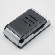 100-240V 4-Slot AC Charger for AA and AAA Batteries, with LCD Display, EU Plug