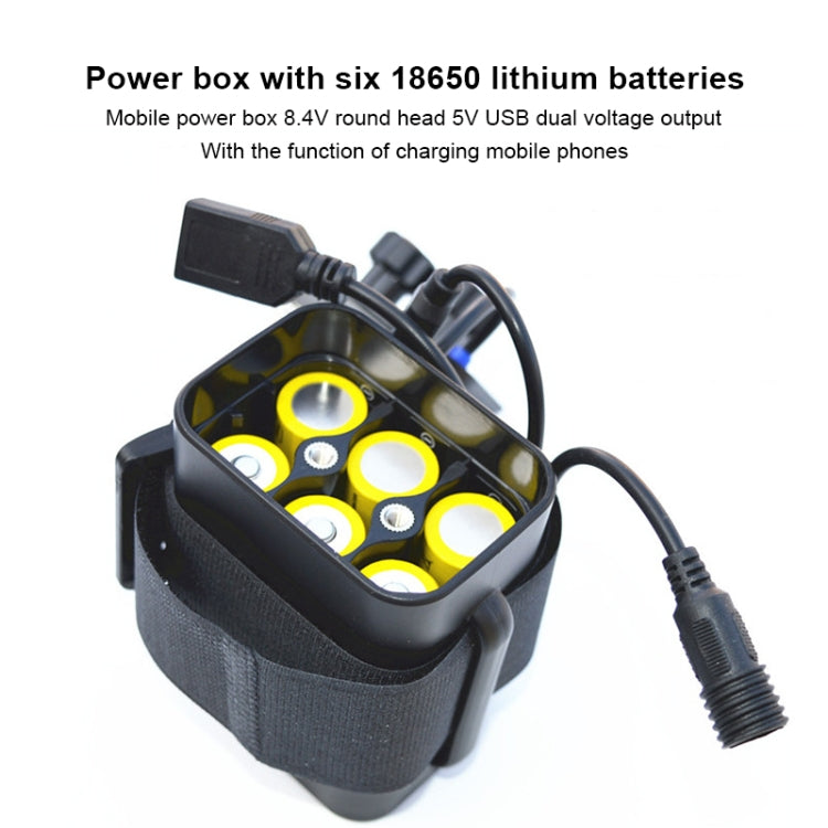 Scatola di alimentazione mobile 8.4V con USB
