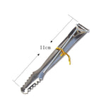Clip in metallo per carbone narghilè 10 pezzi piccole