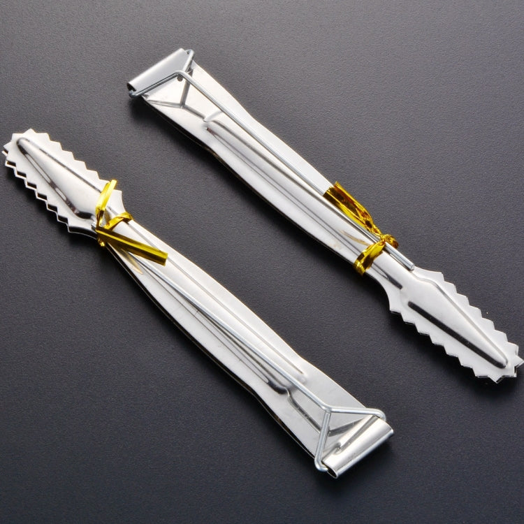 Clip in metallo per carbone narghilè 10 pezzi piccole