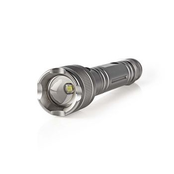 LED Torch | Battery Powered | 4.5V DC | 10W | 3x C/LR14 | Rated luminous flux: 500 lm | Light range: 250m | Beam angle: 9.5°