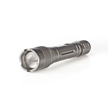 LED Torch | Battery Powered | 4.5V | 3W | 2x AA | Batteries included | Rated luminous flux: 150 lm | Light range: 120m | Beam angle: 46.1° | 10000 Switching Cycles